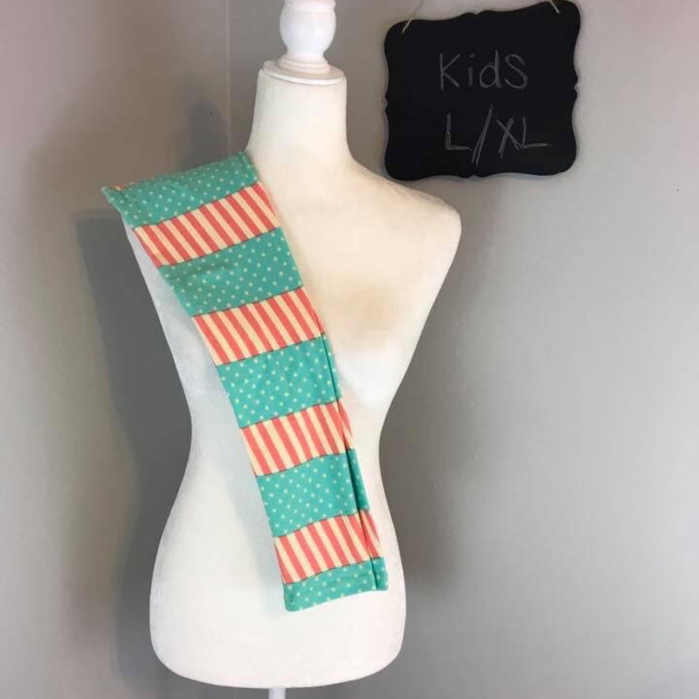 L/XL kids LuLaRoe Americana leggings